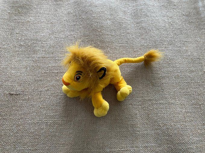 Peluche roi lion Simba 14 cm Disney d'occasion