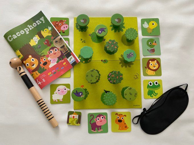 Jeu Cacophony Djeco 4/8 ans d'occasion