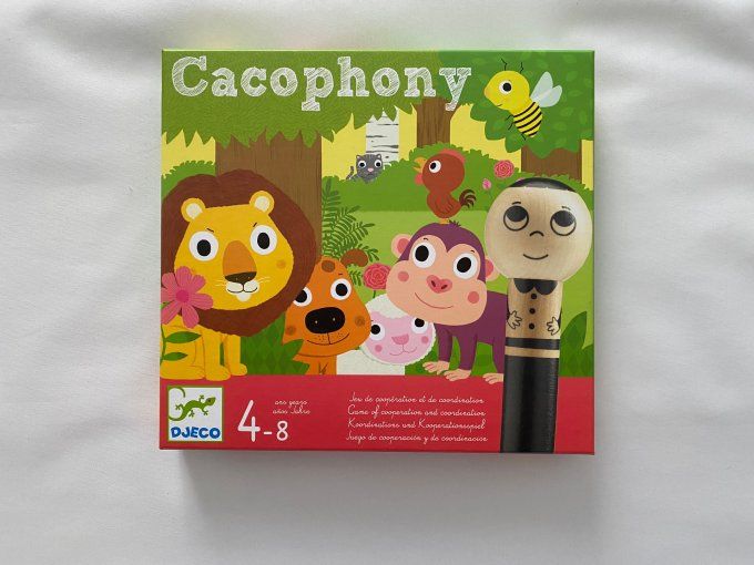Jeu Cacophony Djeco 4/8 ans d'occasion