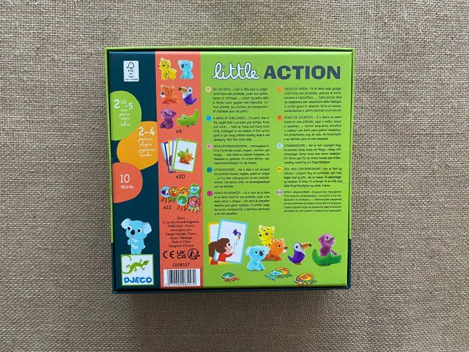 Jeu little ACTION jeu de coopération - Article Neuf