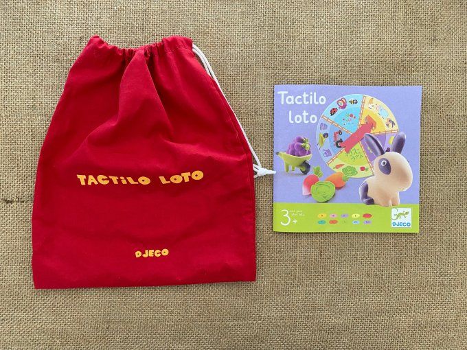 Jeu tactilo loto ferme Djeco d'occasion