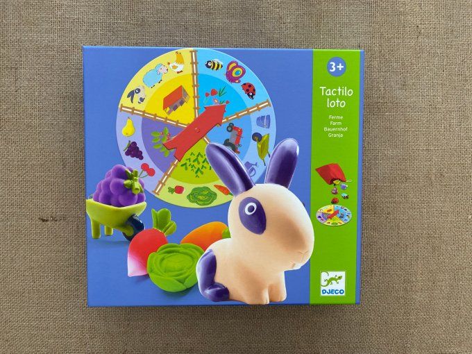 Jeu tactilo loto ferme Djeco d'occasion