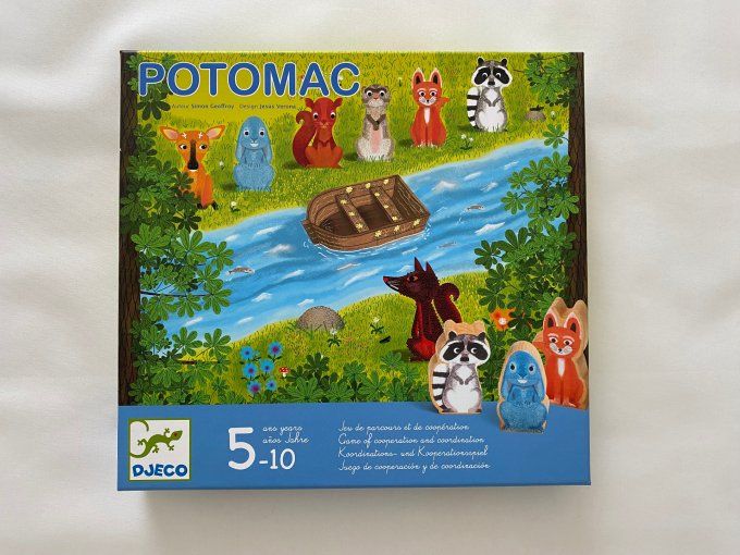 Jeu de coopération Potomac Djeco d'occasion