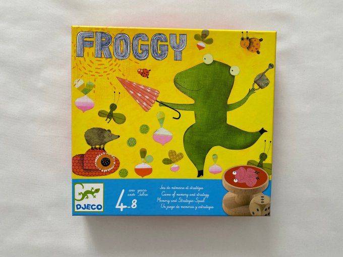 Jeu de  société FROGGY Djeco d'occasion