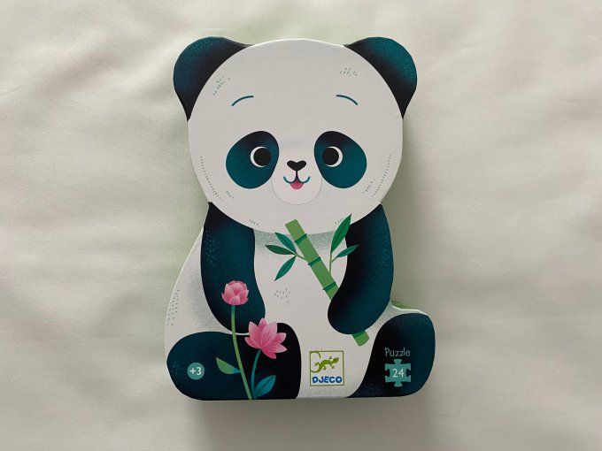 Puzzle Léo le Panda 24 pièces djeco d'occasion