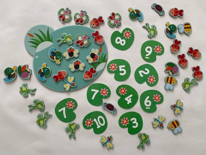 Jeu de société éducatif Additions DJECO d'occasion