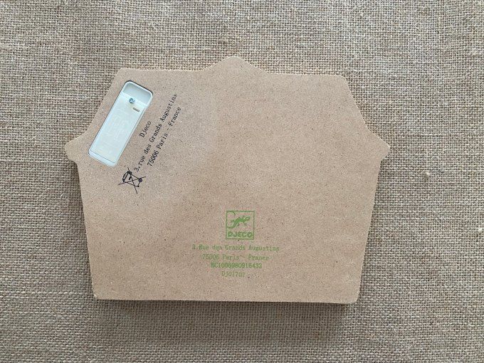 Puzzle sonore bois Ouaf Woof  Djeco d'occasion