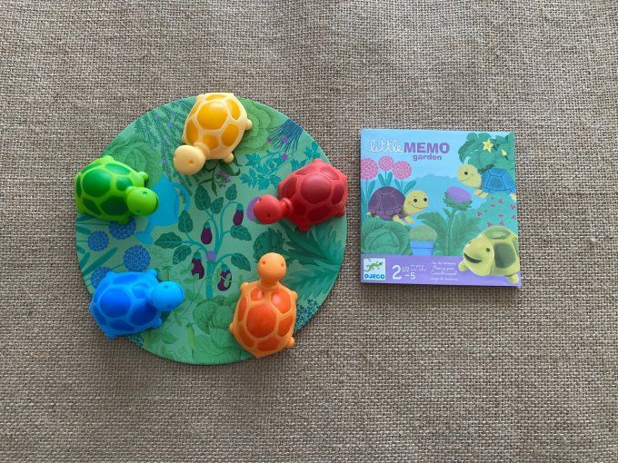 Jeu de société little MEMO garden Djeco d'occasion