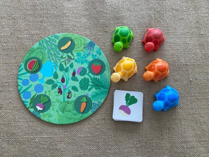 Jeu de société little MEMO garden Djeco d'occasion