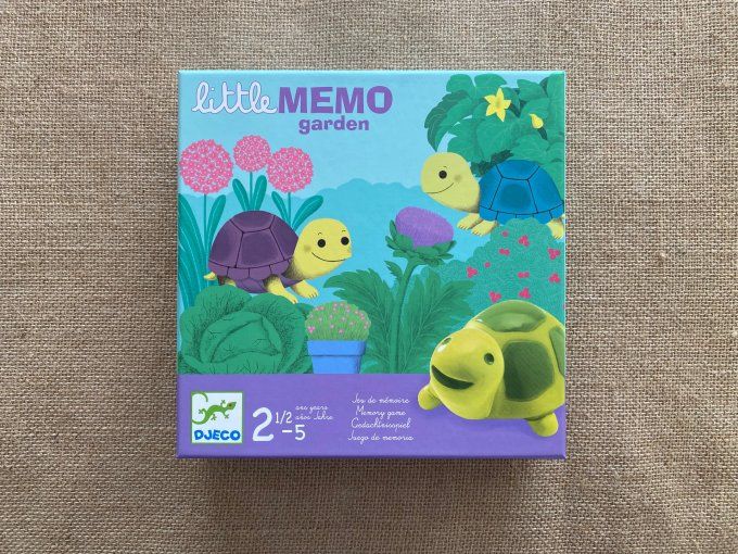 Jeu de société little MEMO garden Djeco d'occasion