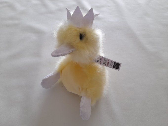 Peluche coin coin Buddies jaune D&C Doudou et Compagnie - Article Neuf