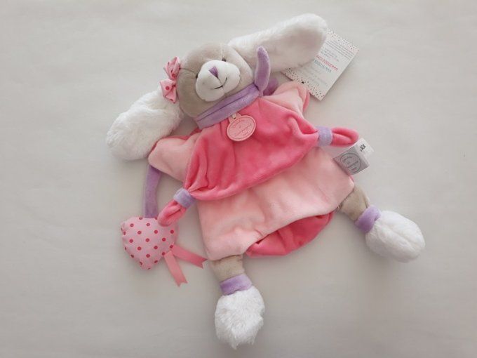 Doudou marionnette chien toopi girl Doudou et Compagnie