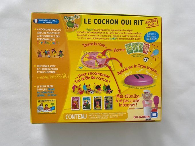 Jeu Piggyto, Le cochon qui rit Dujardin d'occasion 