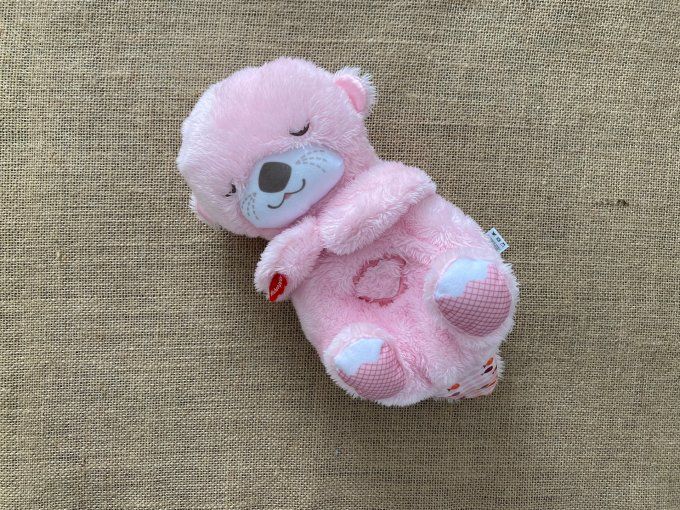 Peluche veilleuse Ma Loutre Câlins rose Fisher Price d'occasion