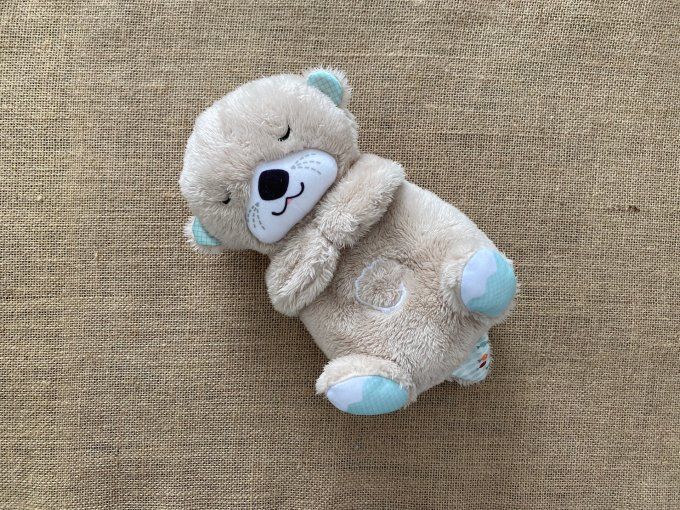 Peluche veilleuse Ma Loutre Câlins  Fisher Price d'occasion 