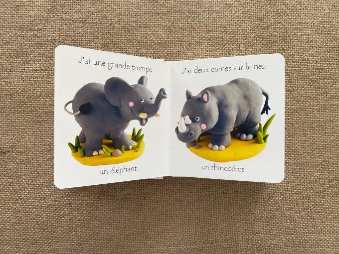 Livre Les Animaux Sauvages L'imagerie des Bébés Fleurus d'occasion 