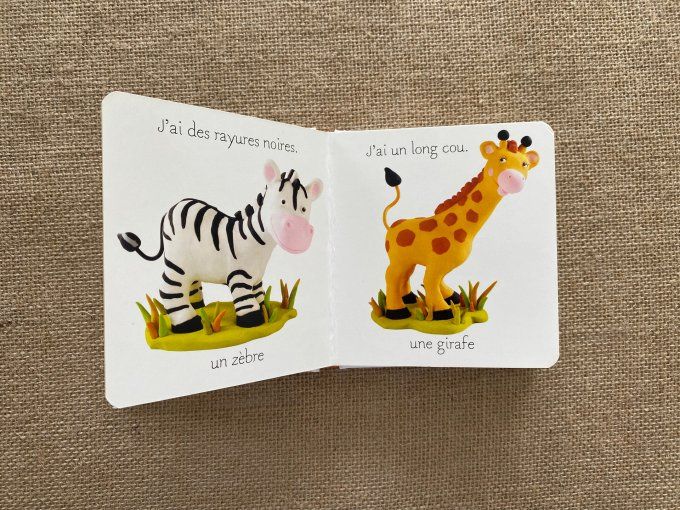 Livre Les Animaux Sauvages L'imagerie des Bébés Fleurus d'occasion 