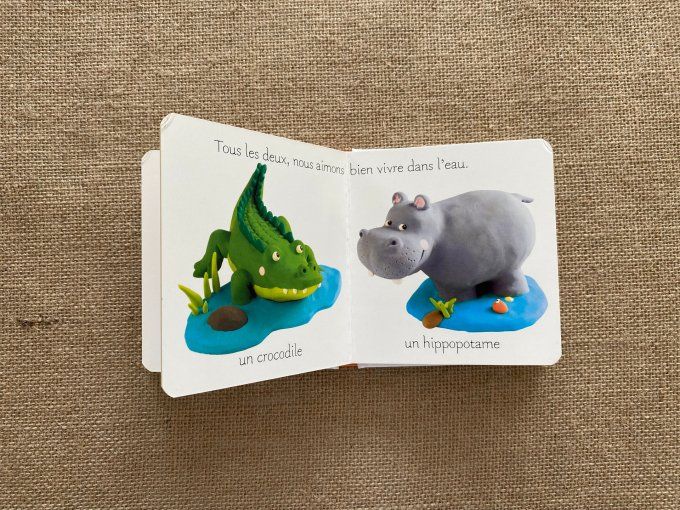 Livre Les Animaux Sauvages L'imagerie des Bébés Fleurus d'occasion 