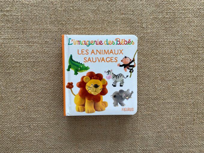 Livre Les Animaux Sauvages L'imagerie des Bébés Fleurus d'occasion