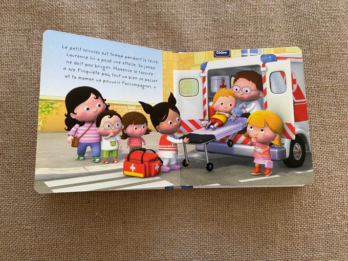 Livre L'ambulance de Maxence P'tit Garçon Fleurus d'occasion 