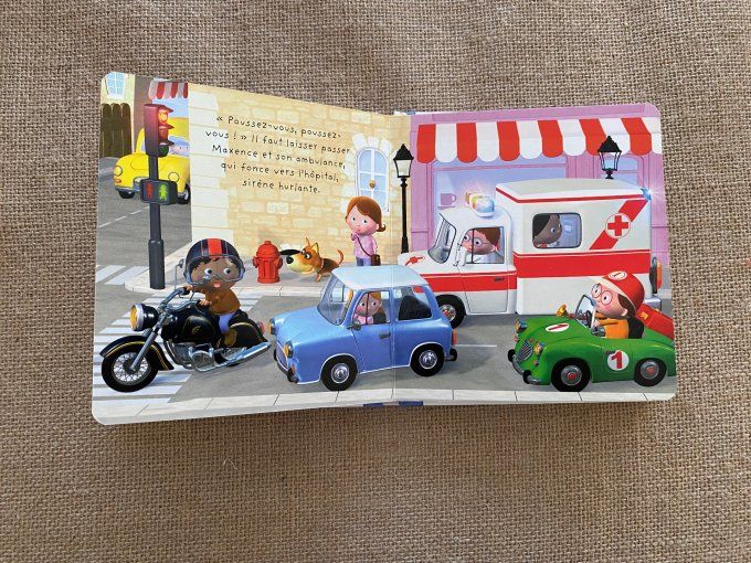 Livre L'ambulance de Maxence P'tit Garçon Fleurus d'occasion 