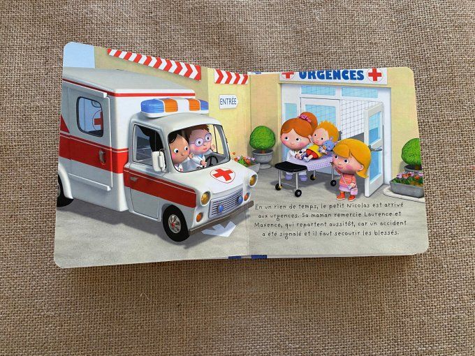 Livre L'ambulance de Maxence P'tit Garçon Fleurus d'occasion 