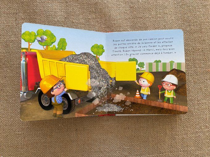 Livre le Camion-benne de Ruben Fleurus d'occasion  