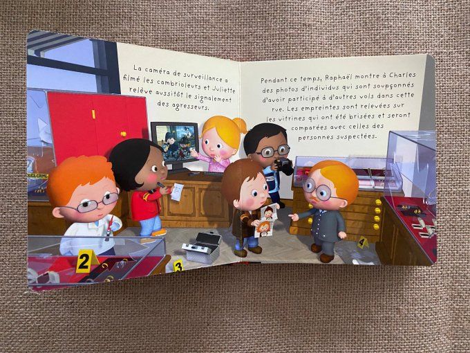 Livre P'tit héros LE POLICIER Fleurus d'occasion 