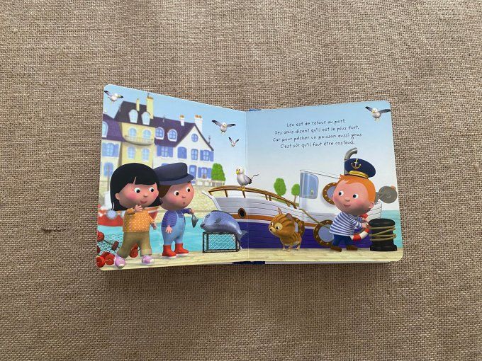 Livre Le bateau de Léo P'tit Garçon Fleurus d'occasion