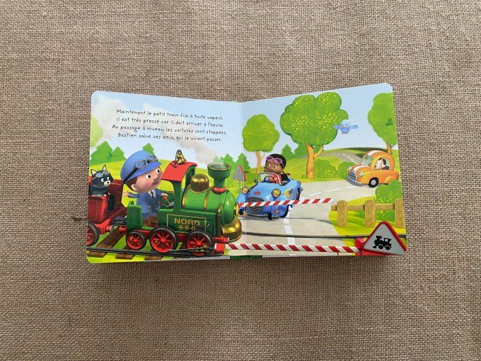 Livre Le train de Bastien P'tit Garçon Fleurus d'occasion