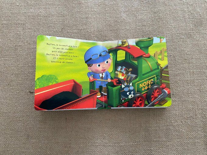 Livre Le train de Bastien P'tit Garçon Fleurus d'occasion