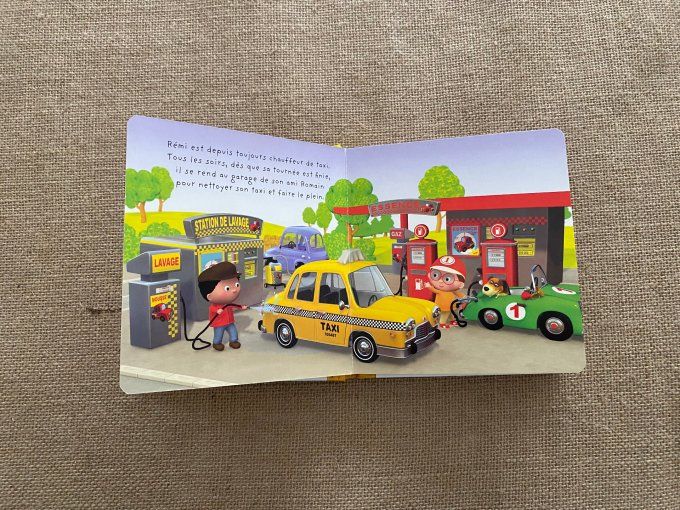 Livre Le taxi de Rémi P'tit Garçon Fleurus d'occasion 