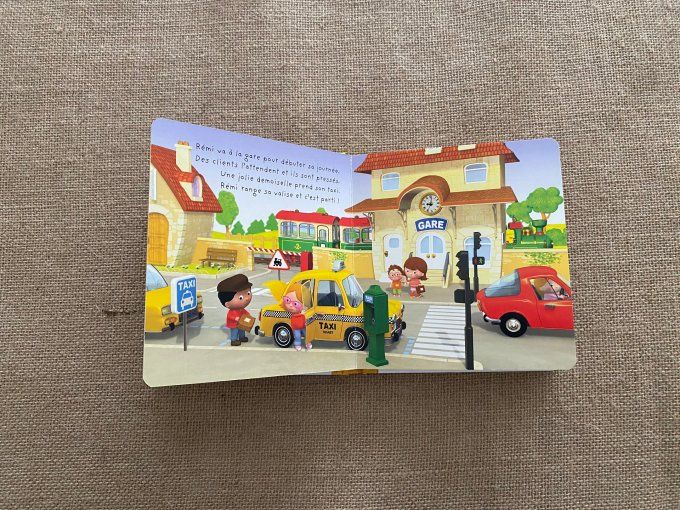 Livre Le taxi de Rémi P'tit Garçon Fleurus d'occasion 