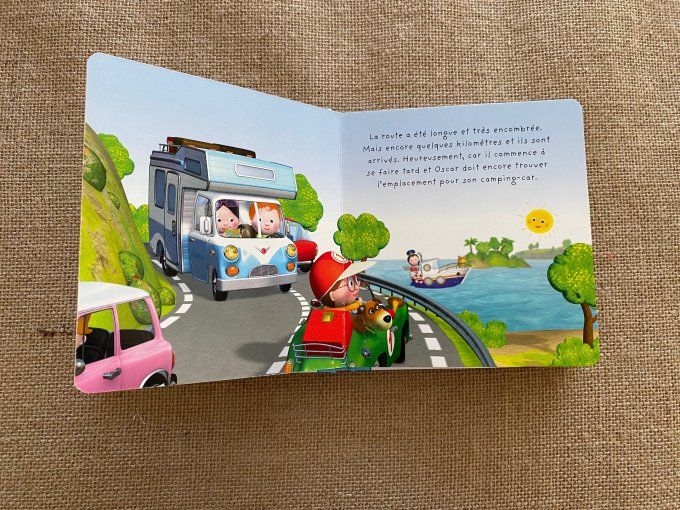 Livre Le camping-car d'Oscar P'tit Garçon Fleurus d'occasion 