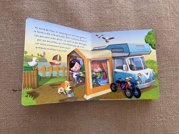 Livre Le camping-car d'Oscar P'tit Garçon Fleurus d'occasion 