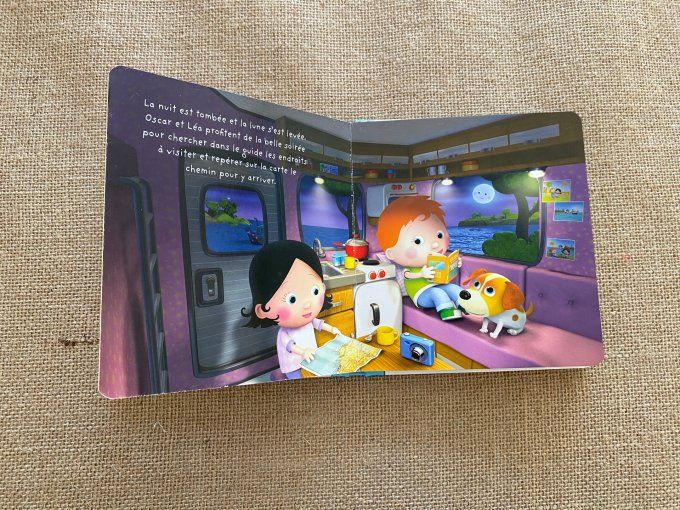 Livre Le camping-car d'Oscar P'tit Garçon Fleurus d'occasion 