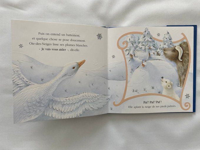 Livre Ourson des Neiges Miriam Moss Gautier Languereau d'occasion