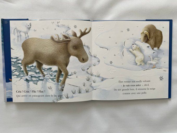 Livre Ourson des Neiges Miriam Moss Gautier Languereau d'occasion