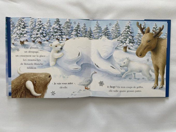 Livre Ourson des Neiges Miriam Moss Gautier Languereau d'occasion
