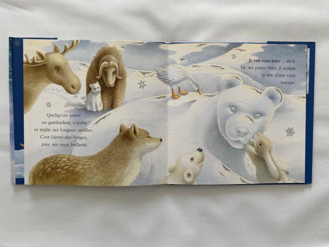 Livre Ourson des Neiges Miriam Moss Gautier Languereau d'occasion