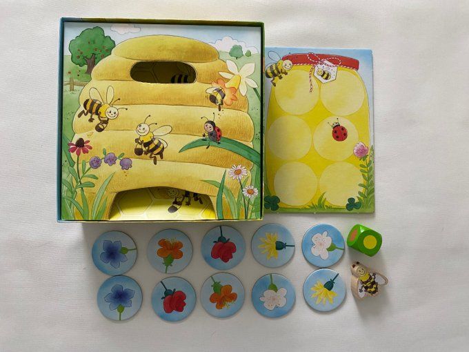 Jeu de société Abella l'abeille Haba d'occasion