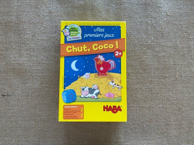 Mes premiers jeux Chut, Coco ! Haba d'occasion