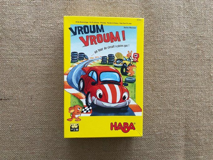 Jeu de société Vroum Vroum Haba d'occasion