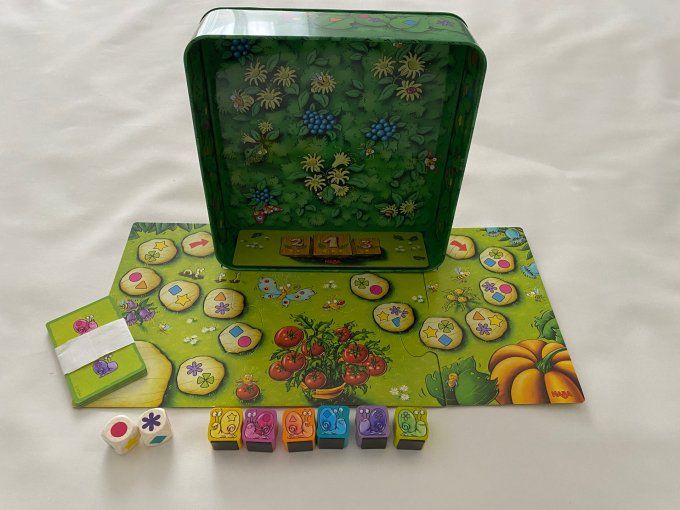 Jeu de société Escargots...Prêts ? Partez !  Haba d'occasion 