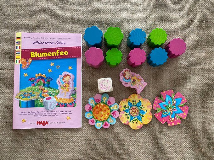 Mes premiers jeux La fée aux fleurs Haba d'occasion