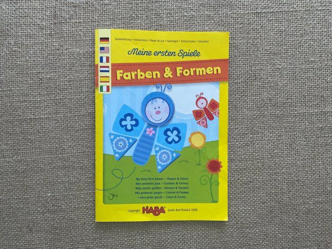 Mes premiers jeux Couleurs & Formes Haba d'occasion