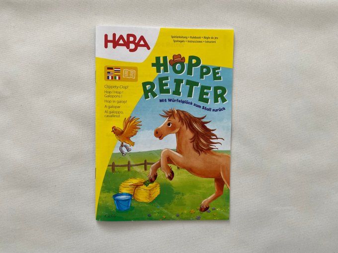 Jeu de société Hop ! Hop ! Galopons ! Haba dès 3 ans d'occasion