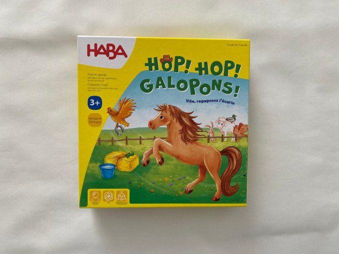 Jeu de société Hop ! Hop ! Galopons ! Haba dès 3 ans d'occasion