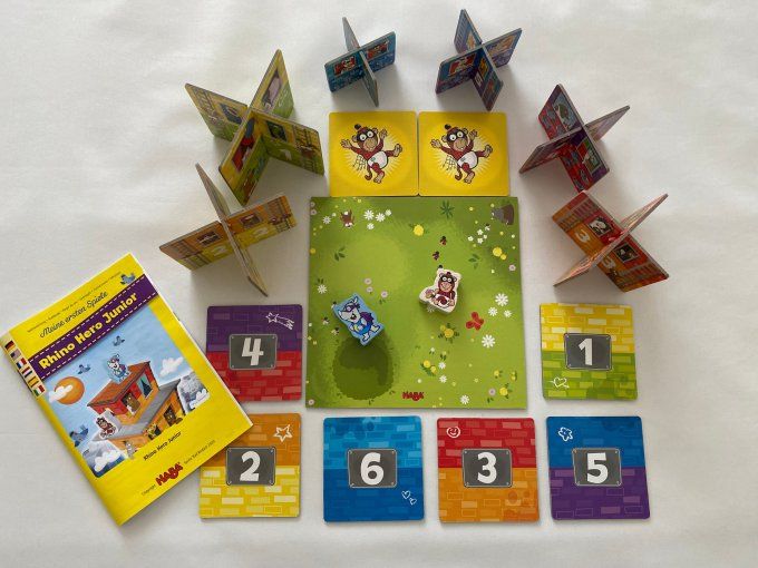 Jeu de société Rhino Hero Junior Haba d'occasion