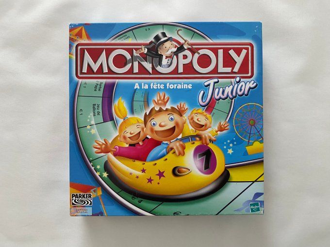 Jeu de société Monopoly Junior A la fête foraine Hasbro d'occasion